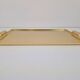 Large Gold-Anodised Aluminium Tray by Kaymet, 1950s