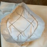 old bolster case embroidered C