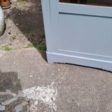 Wardrobe with 1 glass door, late 19th century