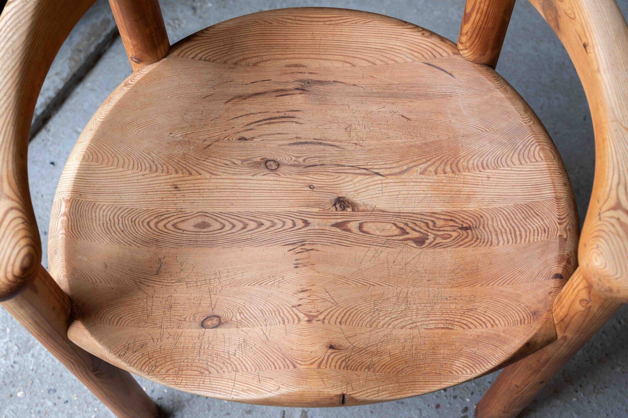 Set of 3 dining chairs by Rainer Daumiller