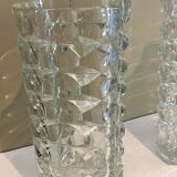 Pair of 70's vintage modernist vases