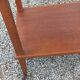 Pair of vintage 50s oak side tables