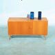 Vintage Scandinavian wall unit in oak veneer – 1960s