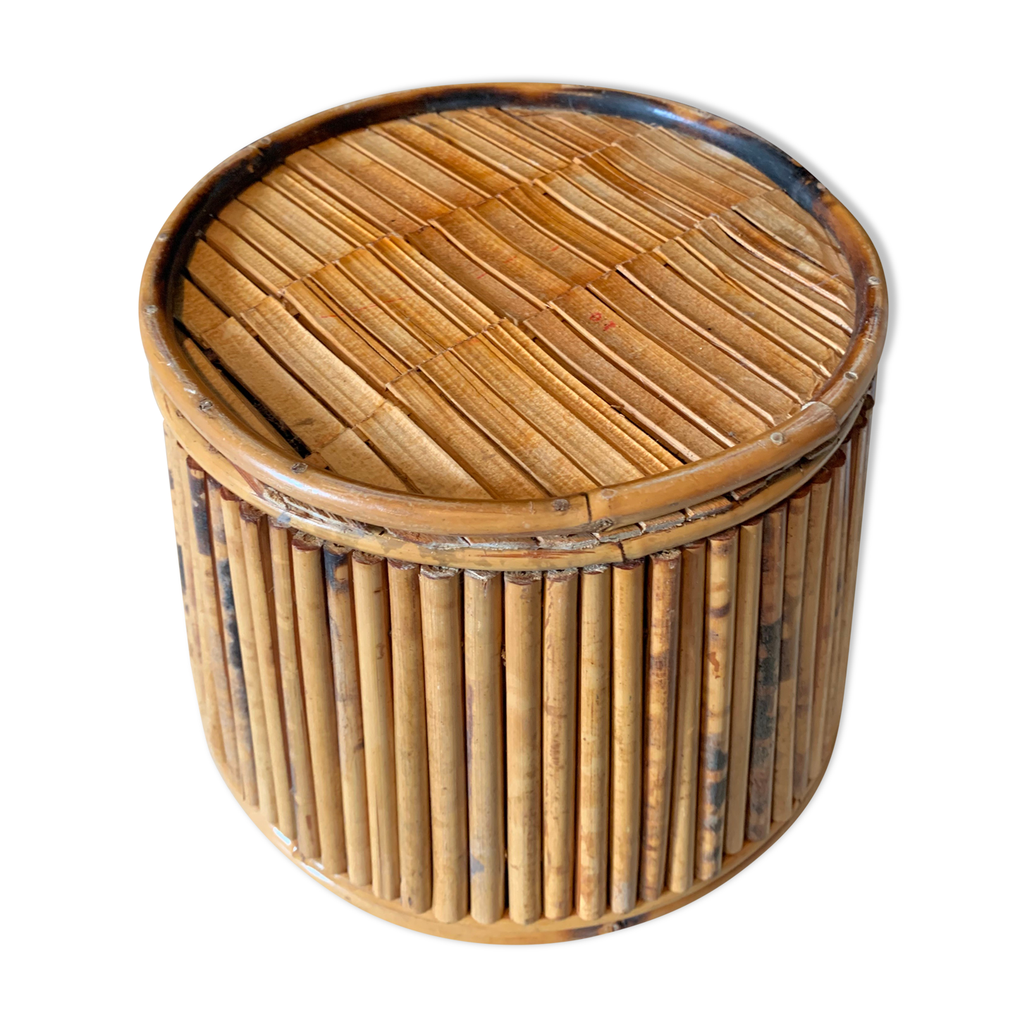 Rattan pot cover