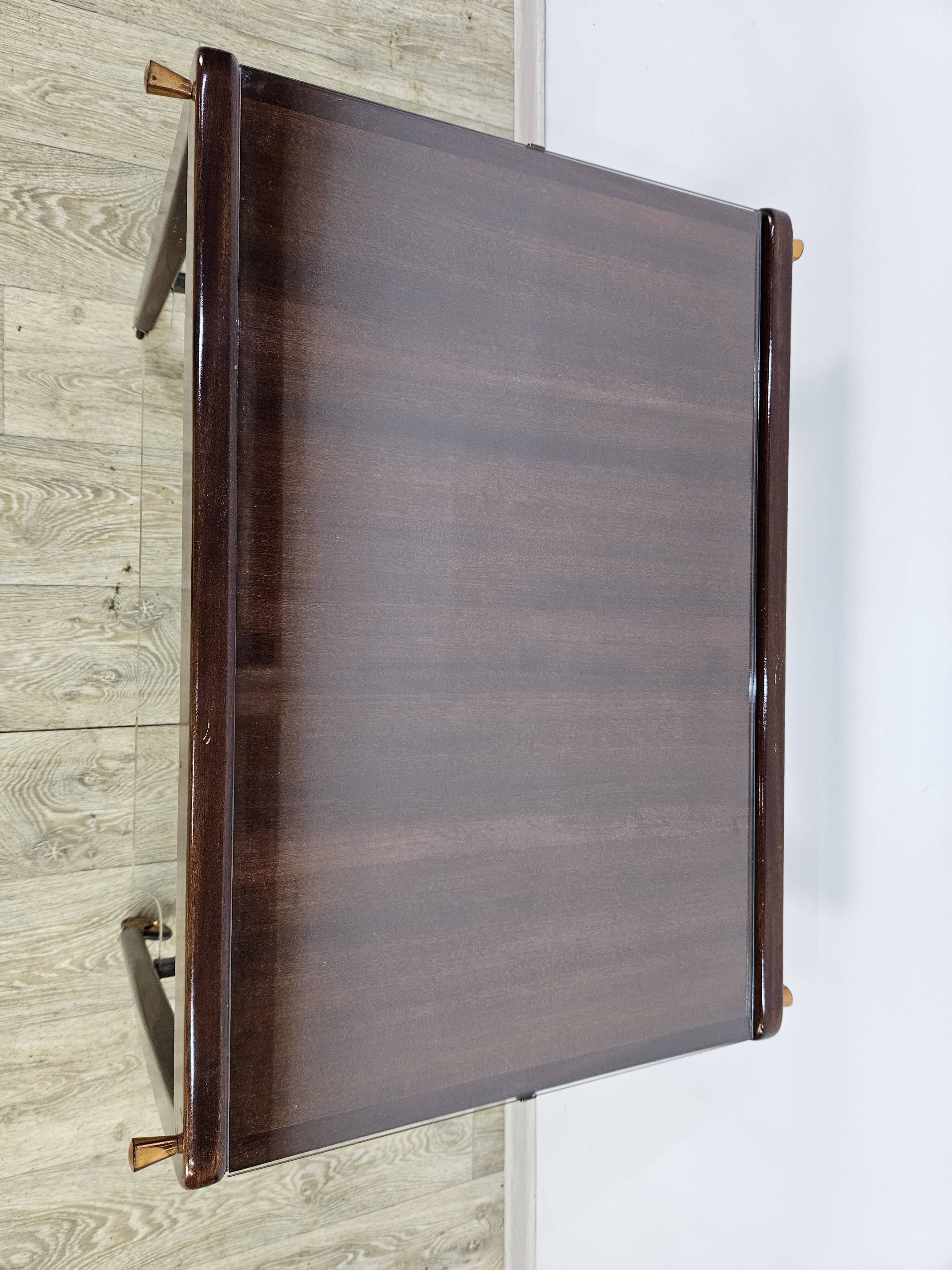 Mobile bar table, France, 1960s.