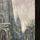 Pierre PERESS (1919-1990) Notre-Dame de Paris, Huile sur toile 1980's