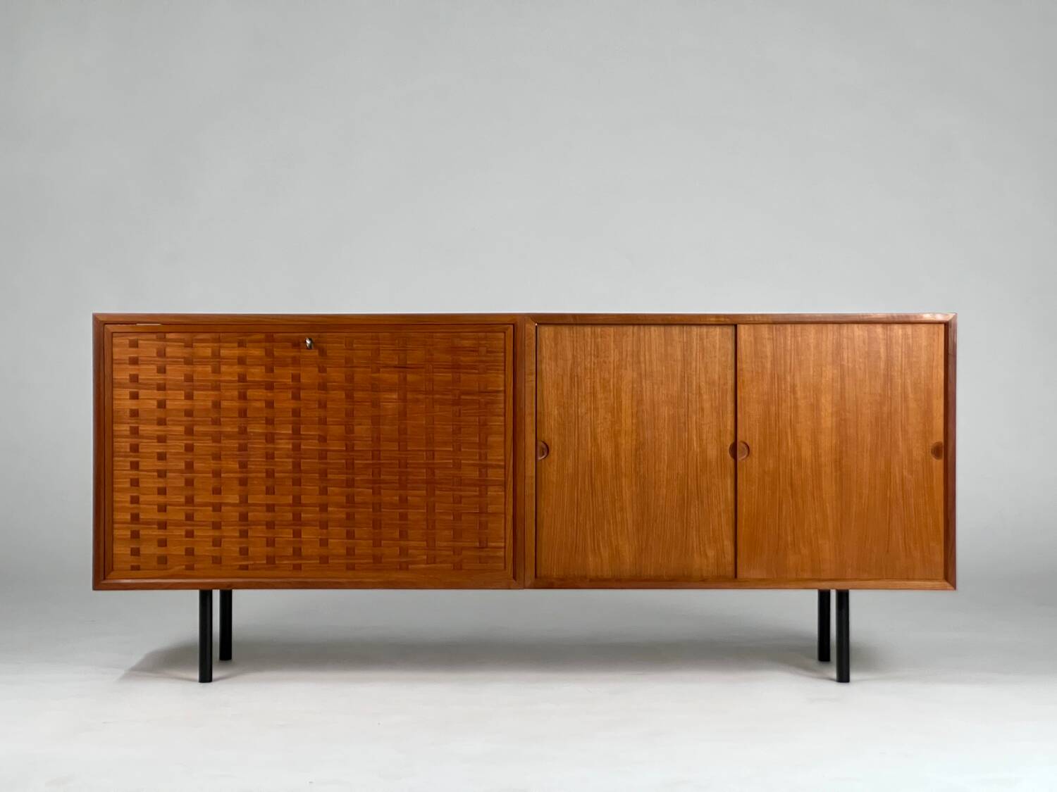 Mid-century teak sideboard Cadovius Danish 60s vintage teak wood