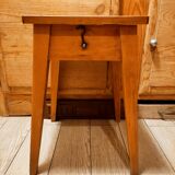 Stool with beech compartment