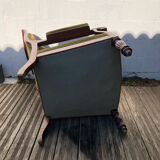 Fauteuil Voltaire vert