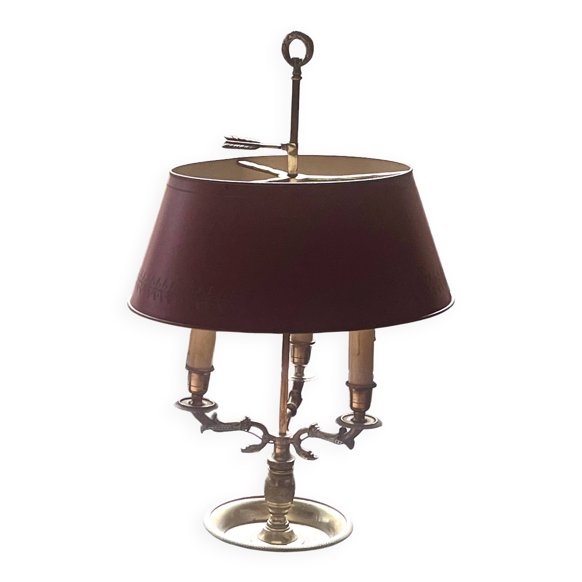 Lampe Bouillotte - Bronze - Style Empire