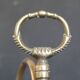Art Nouveau style brass "rise and fall" table lamps after WAS Benson