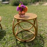 Restored garden furniture