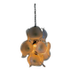 Gino Vistosi Murano glass chandelier with glass discs