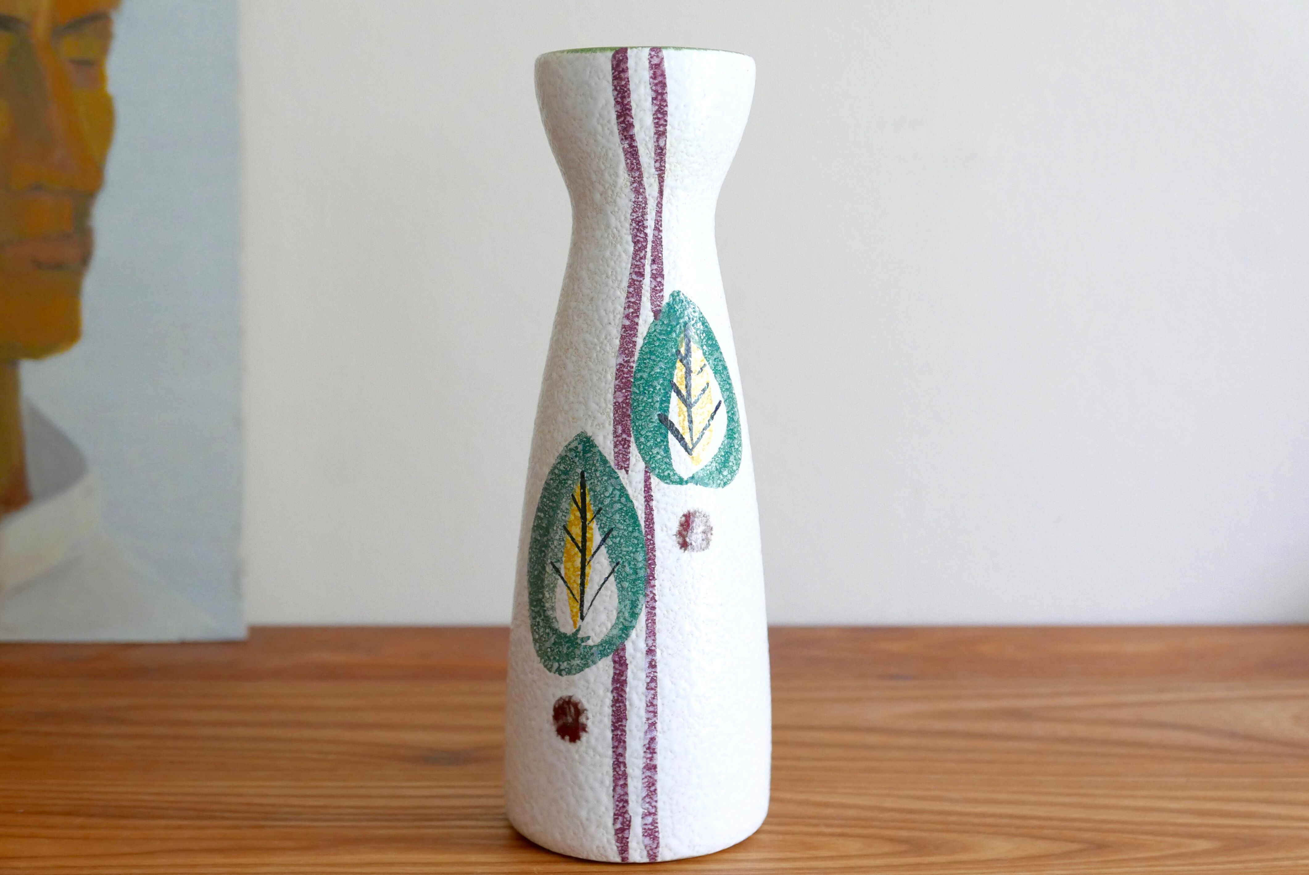 Scheurich Germany ceramic vase, 1960