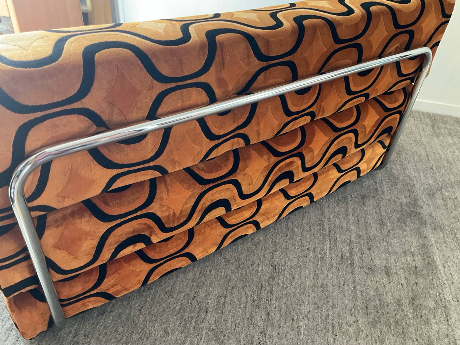 Space Age sofa convertible armchair 70s