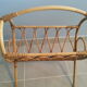 Porte revue rotin bambou vintage