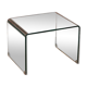 Table basse en verre