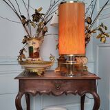 Smoked glass lamp from the 70s