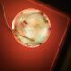 Egg Lamp Artisanal To Pose Blown Glass Glassware Art Silky Essonne
