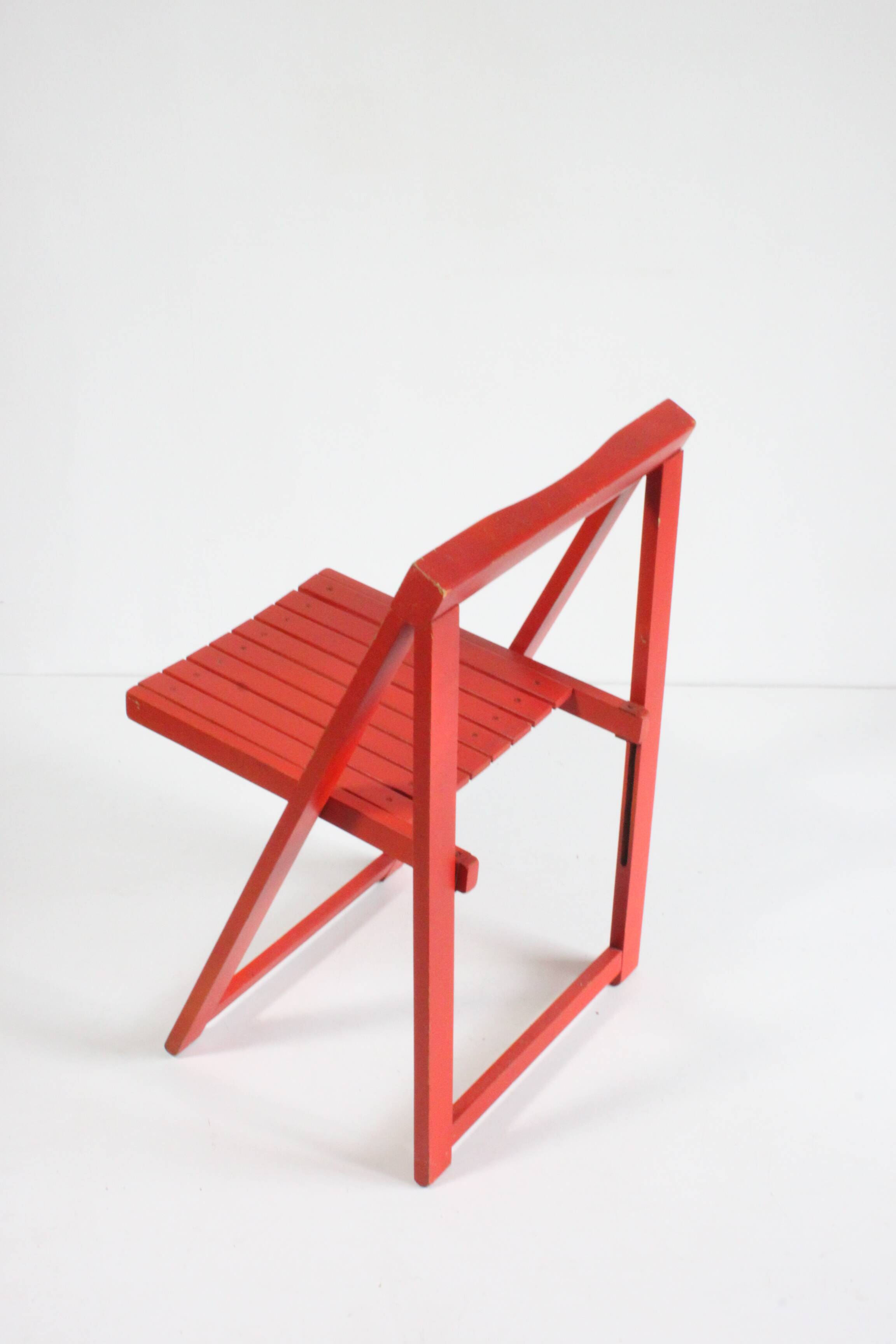 Vintage wooden folding chairs 1960s
