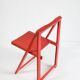 Vintage wooden folding chairs 1960s