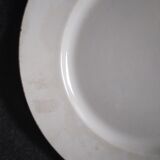 Plat faience Creil et Montereau début 20ème