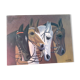 Tableau toile chevaux