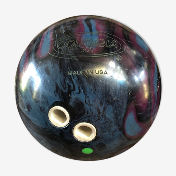 Ancienne boule de bowling dark encounter columbia 300 made in usa vintage