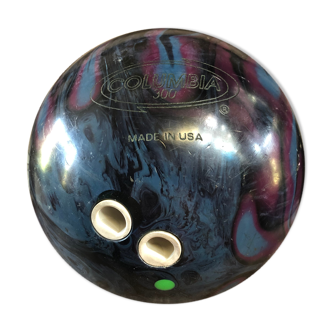 Ancienne boule de bowling dark encounter columbia 300 made in usa vintage