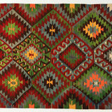 Anatolian handmade kilim rug 289 cm x 172 cm