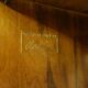 Vintage teak secretary, France 1950's