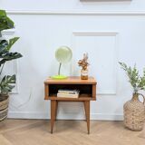 Table de chevet en rotin