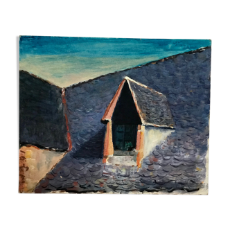 Painting on panel