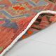 4x6 Red & Green Geometric Persian Kilim Rug, 132x194Cm