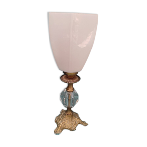 Lampe chevet salon Cristal tulipe