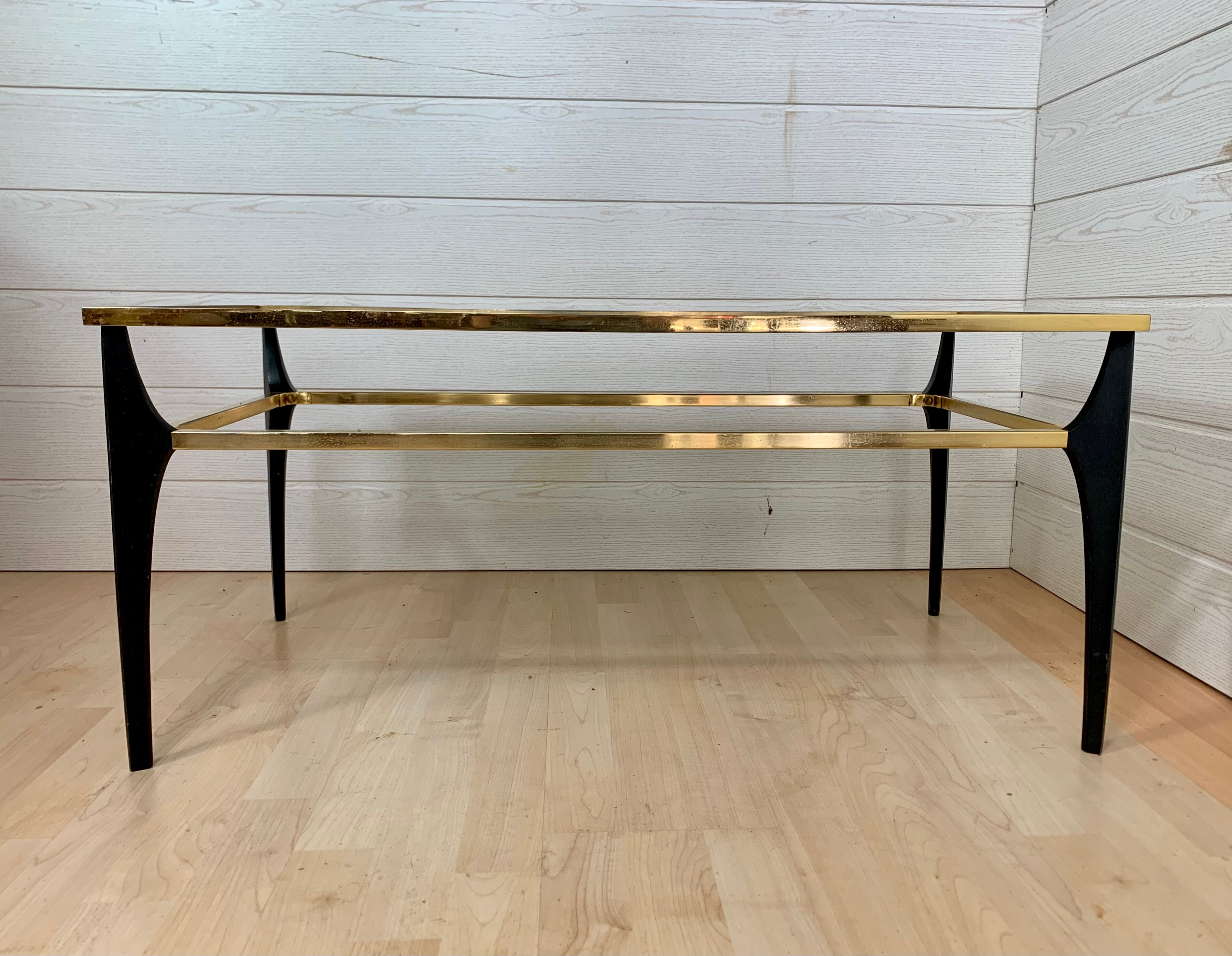 Vintage coffee table Italian design 1960