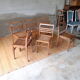 Suite de 6 chaises de René Gabriel