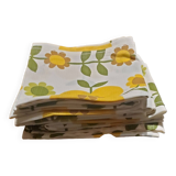 Nappe et serviettes vintage