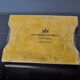 Brutalist pocket emptier by David Marshall, bronze and aluminum, Spain, 1980