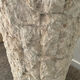 Vintage travertine column 70s-80s