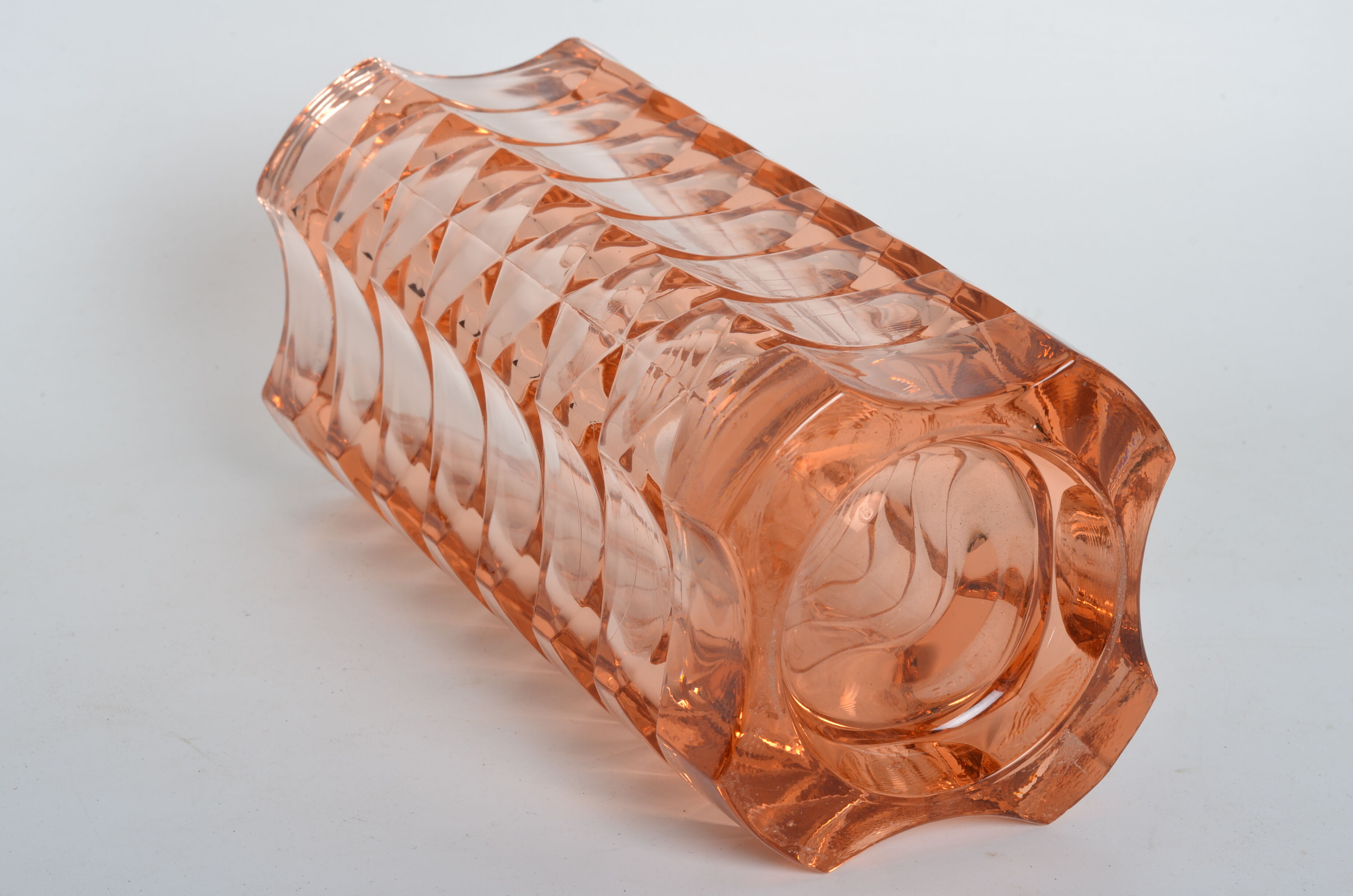 Arcoroc Pink Windsor Vase