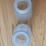 Pair of Art Deco Muller Brothers pendant lights