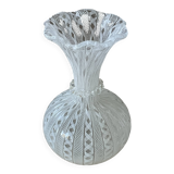Murano filigree vase