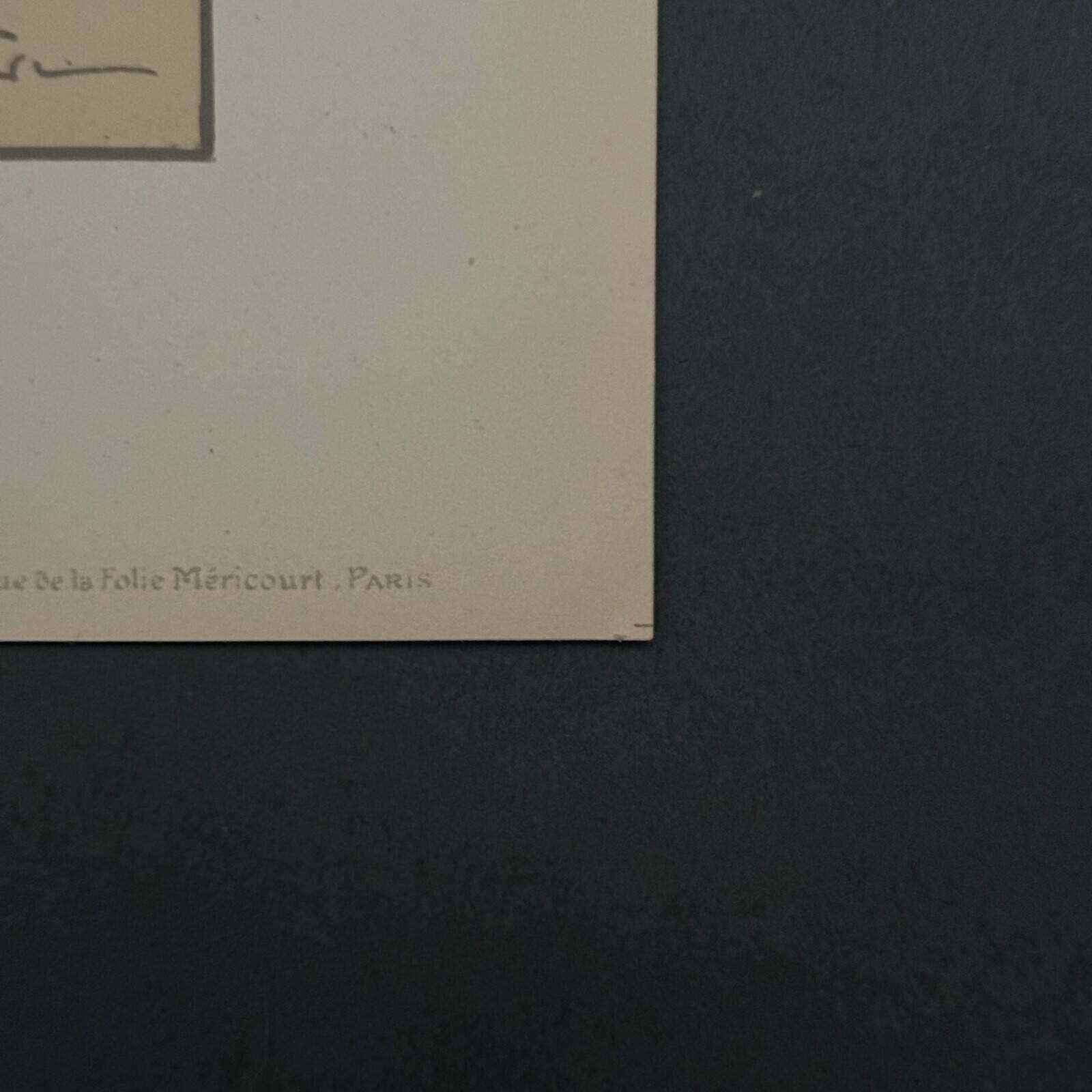 Lithograph by Henri Rivière, The Magic of the Hours - The Calm