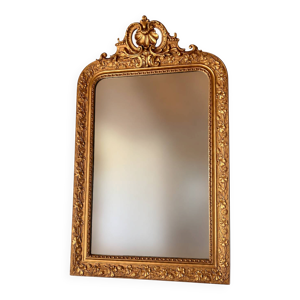 miroir style Louis Philippe - fronton