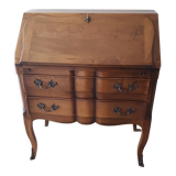 Secretary speed bump Louis XV walnut style