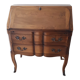 Secretary speed bump Louis XV walnut style