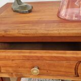 Low cabinet in blond cherry wood, Directoire style