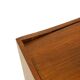 Pair of side tables or coffee tables in rosewood. 1970s.