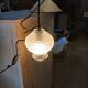1 vintage glass pendant/lamp